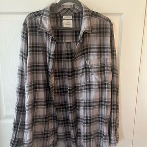 American Eagle boyfriend flannel